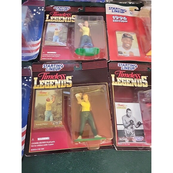 Starting Lineup Headliners Figures Sealed Lot 1990's Joe Lewis 12pc Owens Joyner - Picture 12 of 16